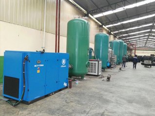 巨鹿通用储气罐-赛轮金宇轮胎使用现场